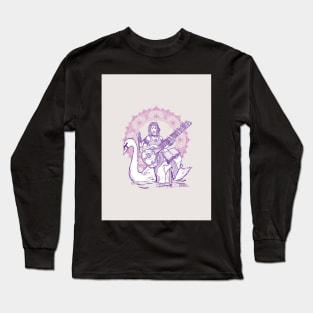 Goddess - Saraswati Long Sleeve T-Shirt